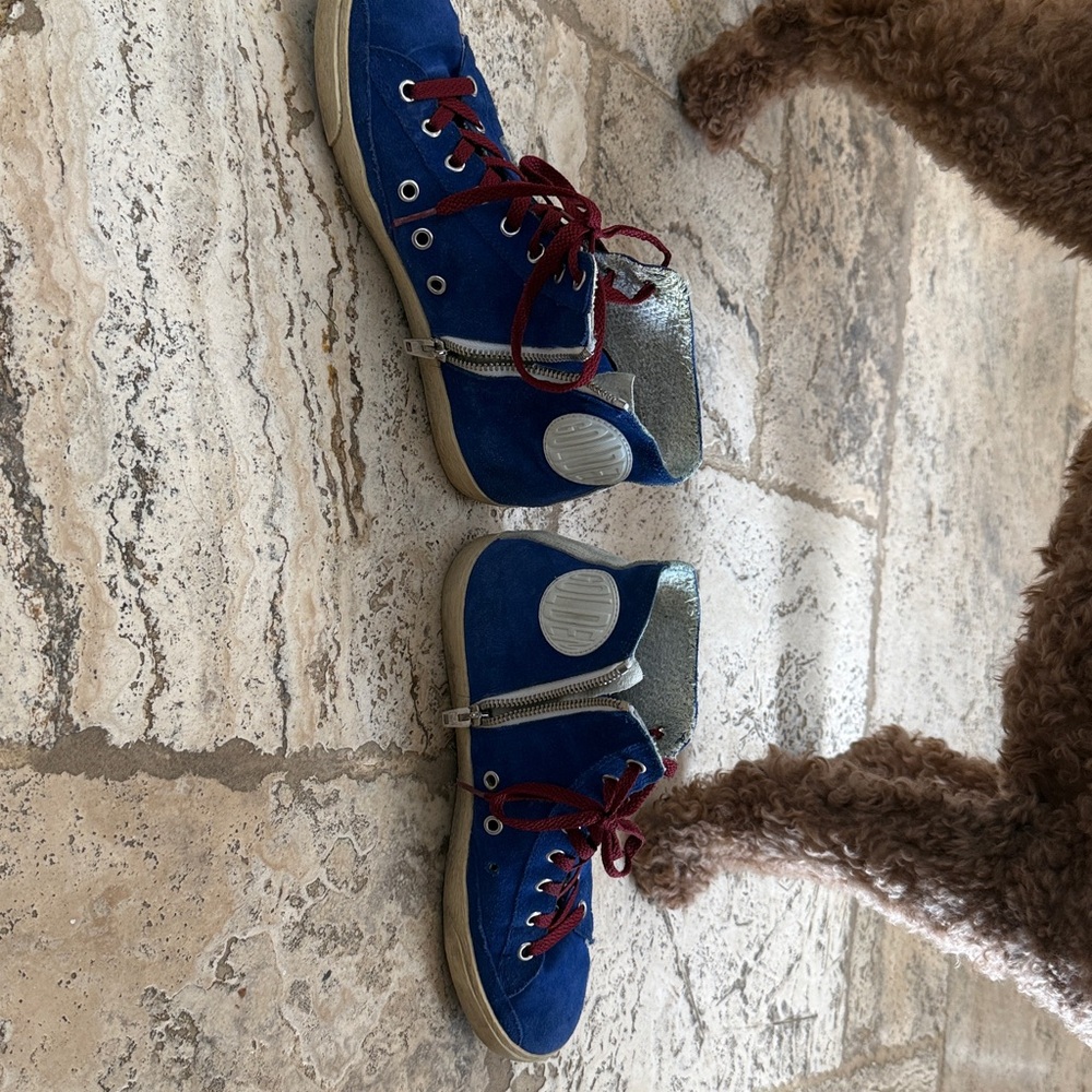 Golden Goose royal blue high tops - Picture 4 of 5